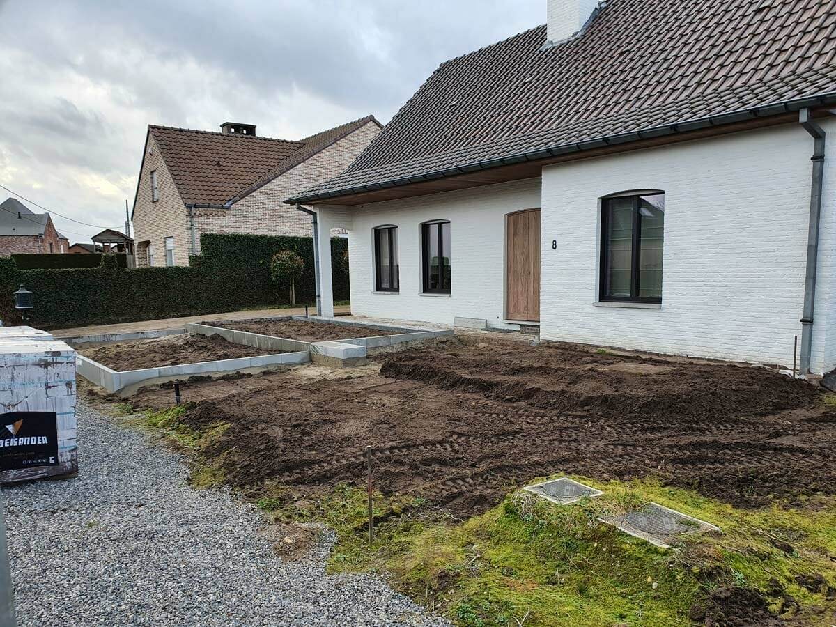 Tuinproject door Tuinwerken Boutsen in Bree